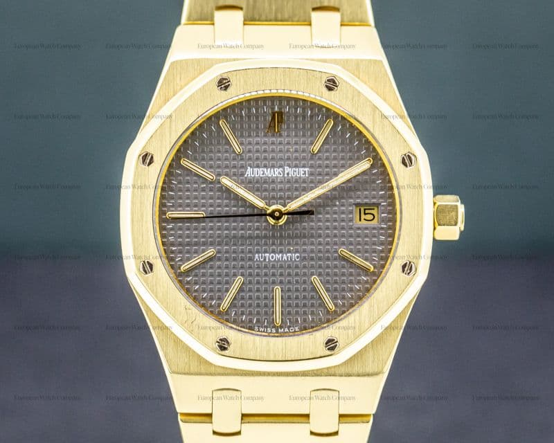 Audemars Piguet Royal Oak Grey Dial 18k Yellow Gold 36MM