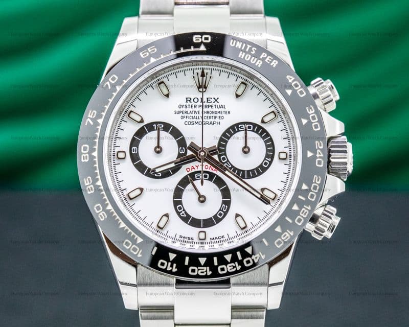 Rolex Daytona 116500LN Ceramic Bezel SS / White Dial