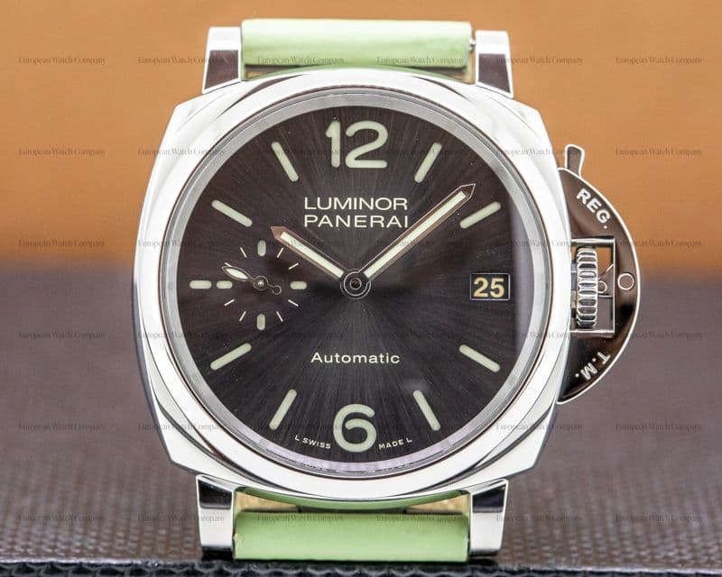 Panerai Luminor Due Automatic Acciaio Grey Dial 38mm