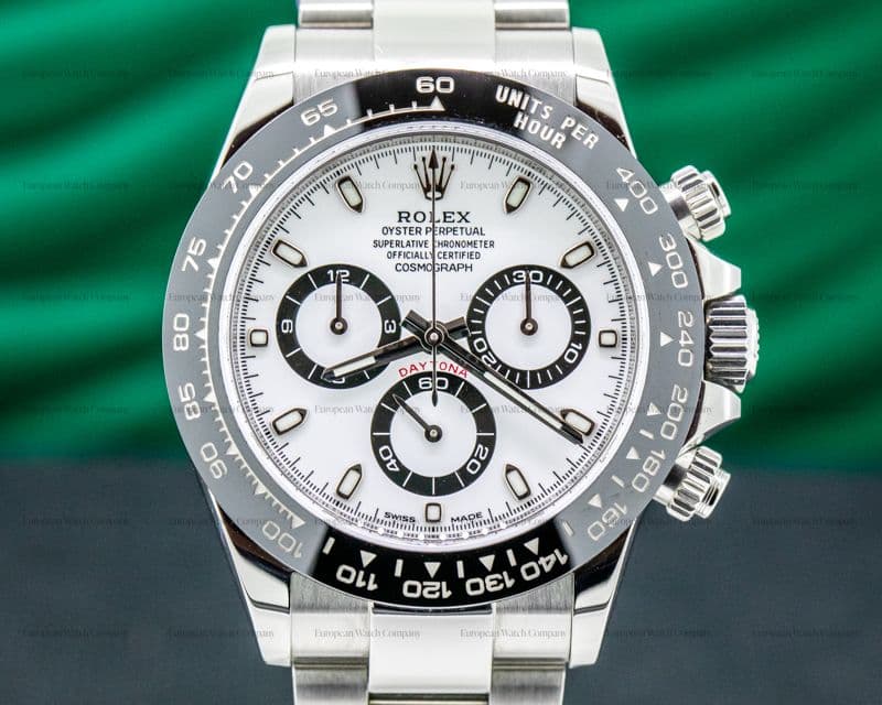 Rolex Daytona 116500LN Ceramic Bezel SS / White Dial