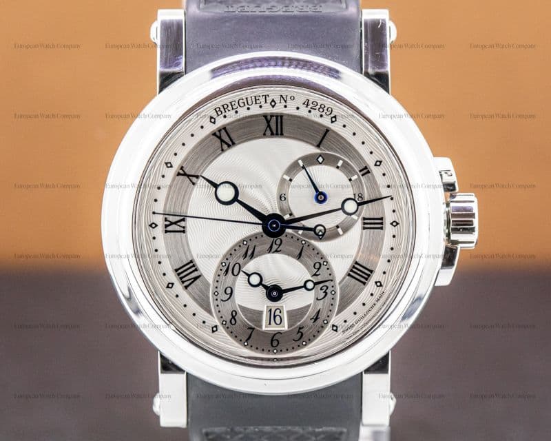 Breguet Marine Dual Time SS / Rubber
