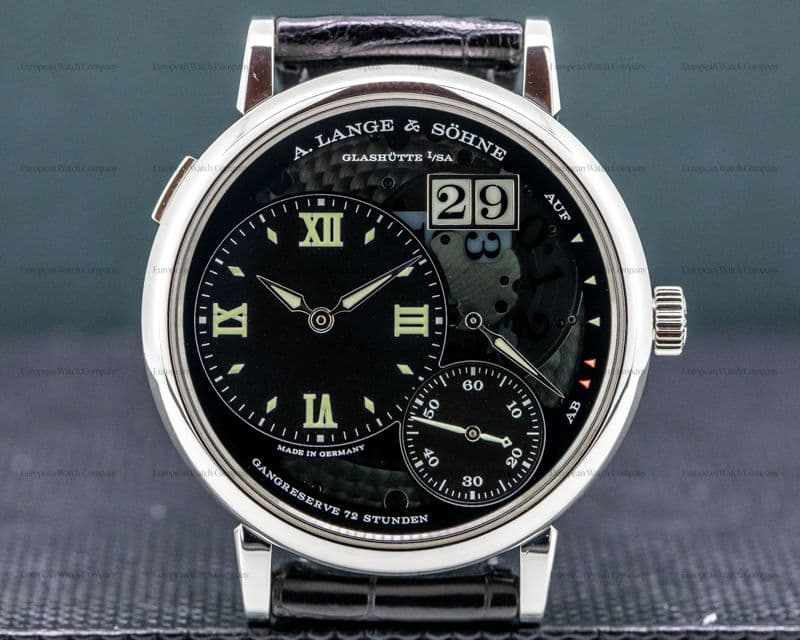 A. Lange and Sohne Grand Lange 1 Lumen Platinum FULL SET + DEPLOYMENT