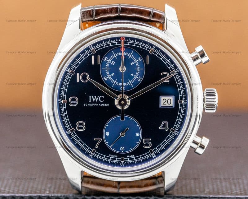 IWC Portuguese Chronograph Classic SS Laureus Limited Edition 