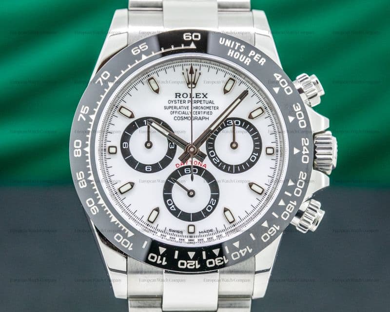 Rolex Daytona 116500LN Ceramic Bezel SS / White Dial