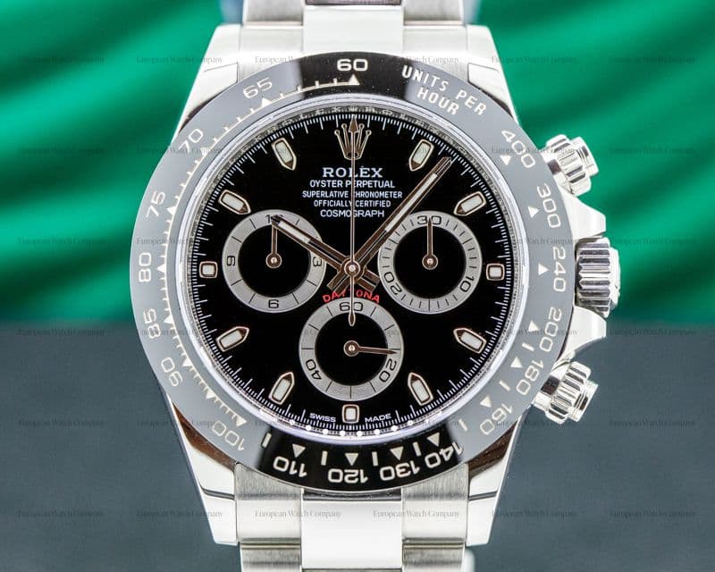 Rolex Daytona 116500LN Ceramic Bezel SS / Black Dial 2019