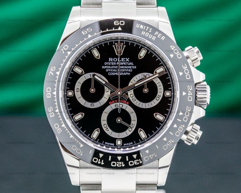 Rolex Daytona Ceramic Bezel SS / Black Dial 
