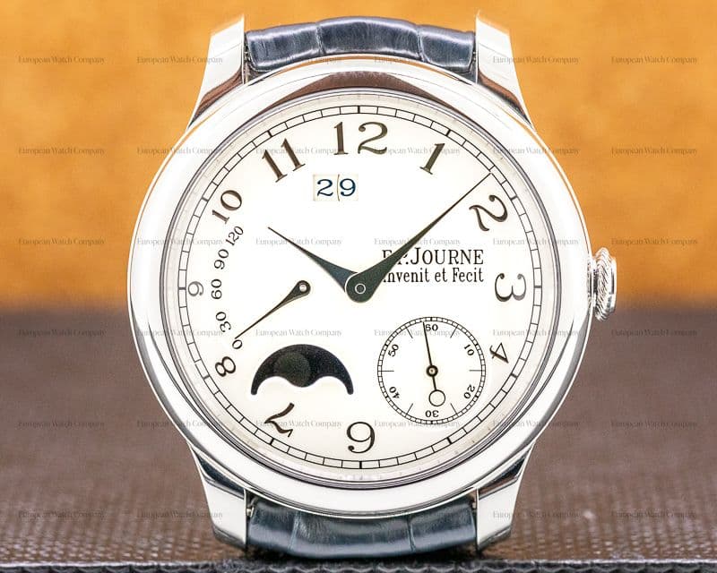 F. P. Journe Octa Automatique Lune Platinum 40MM / Deployment 