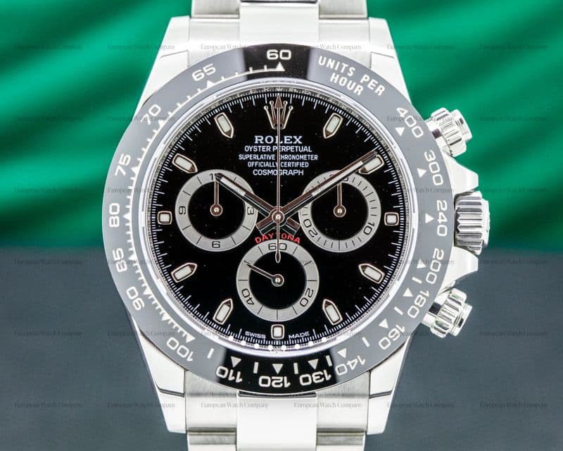 Rolex Daytona Ceramic Bezel SS / Black Dial 2020