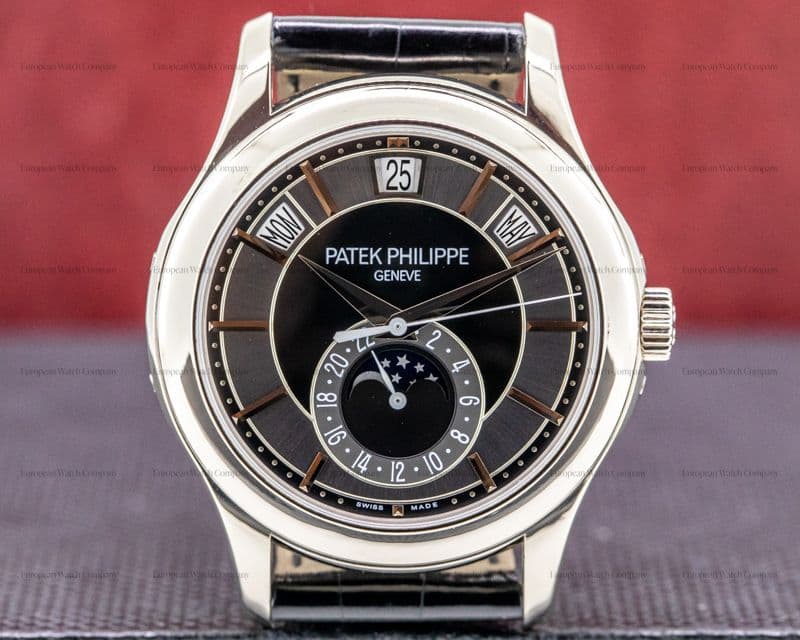 Patek Philippe Annual Calendar Grey Dial 5205G 18K White Gold 

