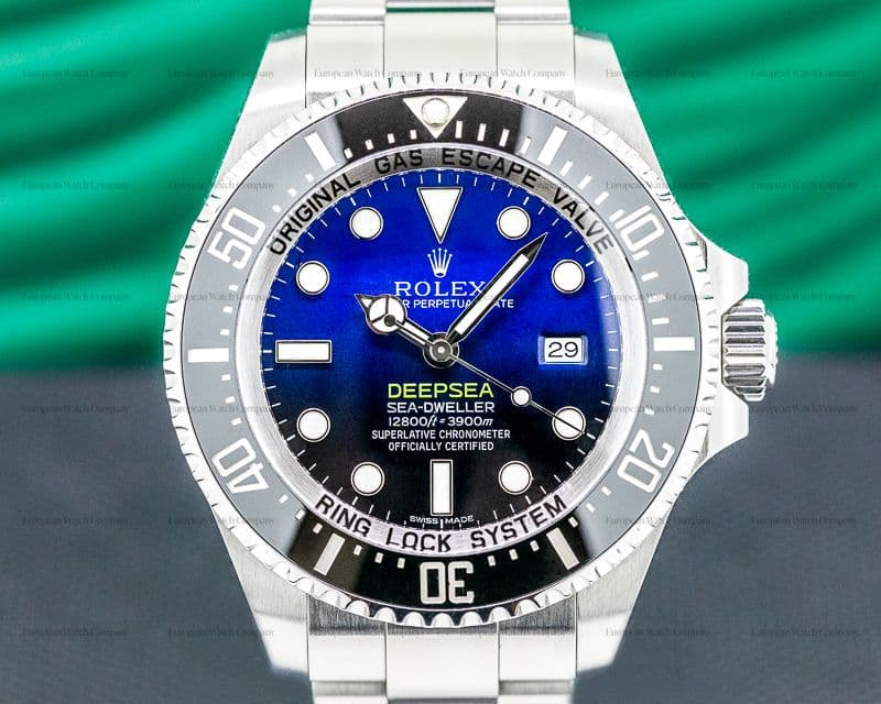 Rolex Sea Dweller Deep Sea Deep Blue JAMES CAMERON 