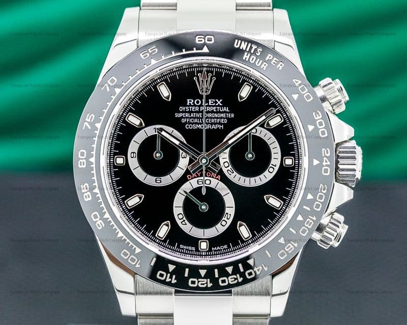 Rolex Daytona Ceramic Bezel SS / Black Dial 