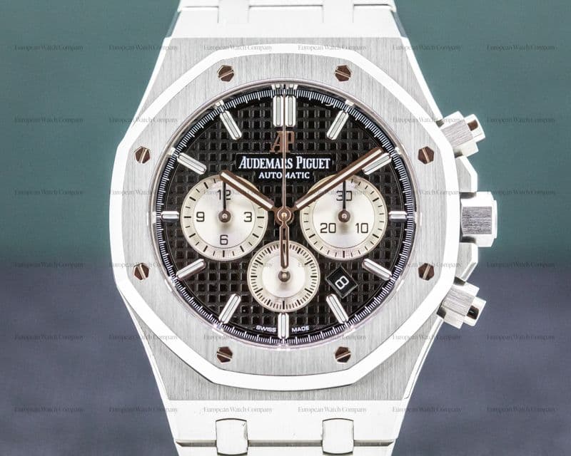 Audemars Piguet Royal Oak Chronograph Black Dial SS 41MM 