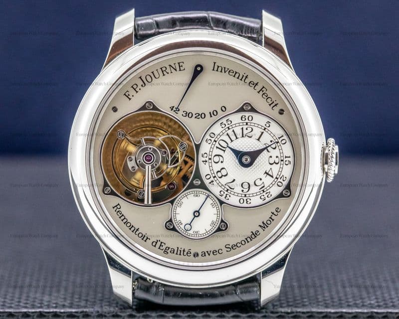 F. P. Journe Tourbillon Souverain Remontoir "Dead Beat Seconds" Platinum 40MM 