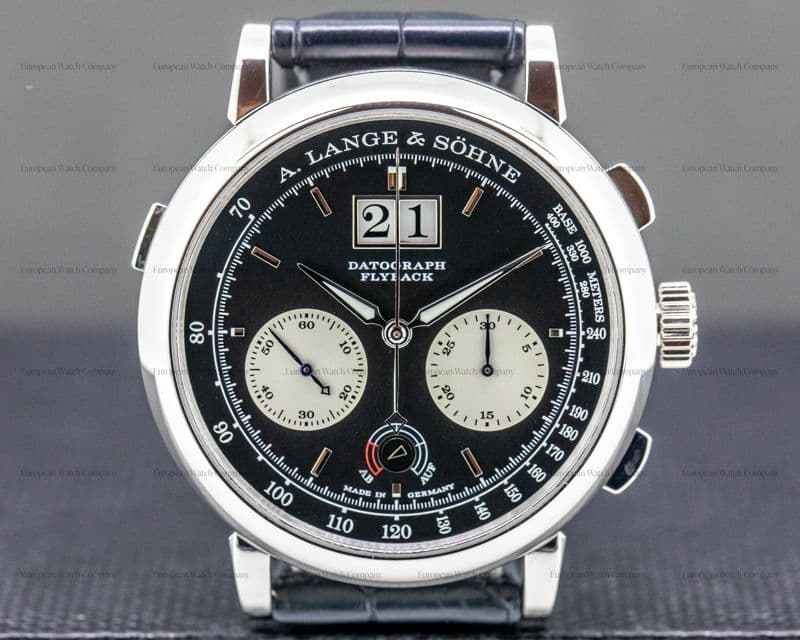 A. Lange and Sohne Datograph 405.035 Up / Down Platinum 