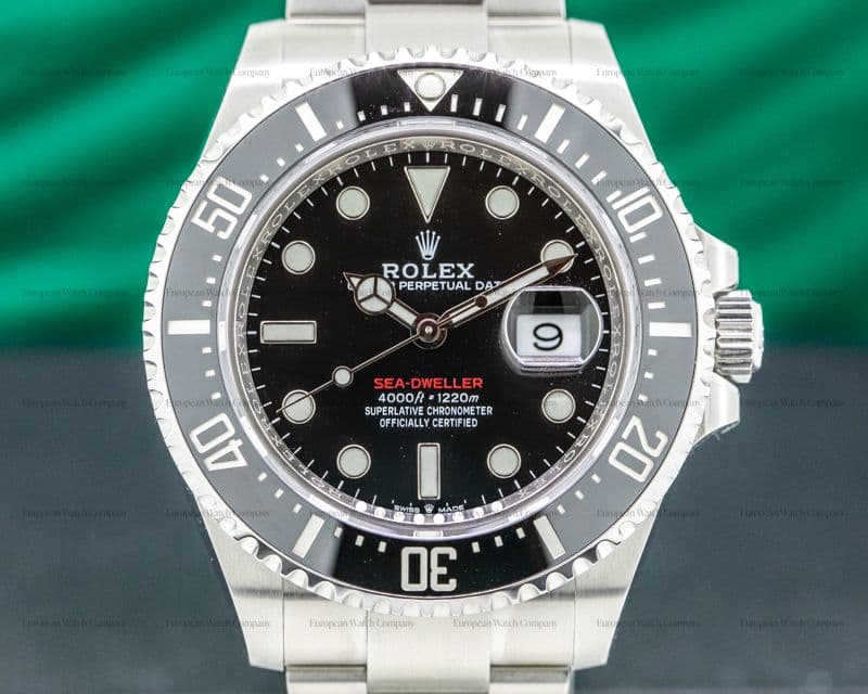 Rolex Sea Dweller 126600 RED 43mm SS UNWORN