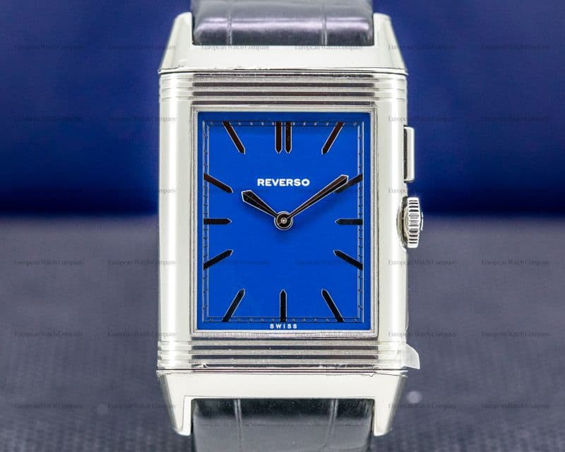 Jaeger LeCoultre Grande Reverso Duoface Bleu Boutique Edition UNWORN
