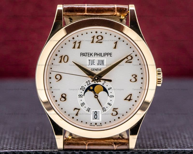 Patek Philippe Annual Calendar 18k Rose Gold / Breguet Numerals 
