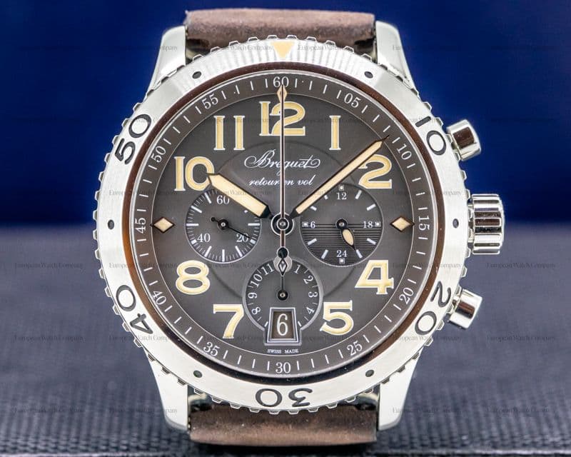 Breguet Type XXI Flyback SS Grey Dial 
