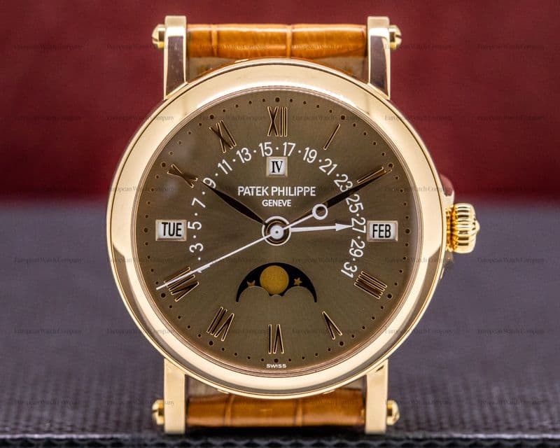 Patek Philippe Retrograde Perpetual 18K Rose Brown Dial LONDON SAATCHI EDITION