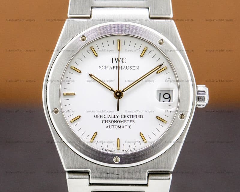 IWC Ingenieur Automatic White Dial SS / SS 