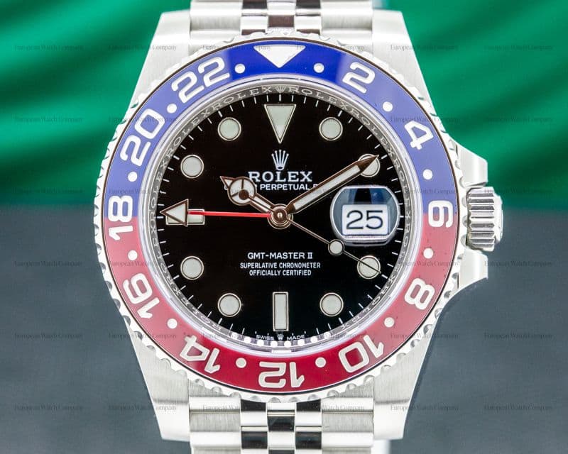 Rolex GMT Master II Ceramic 126710 "Pepsi" SS / Jubilee 2020 UNWORN