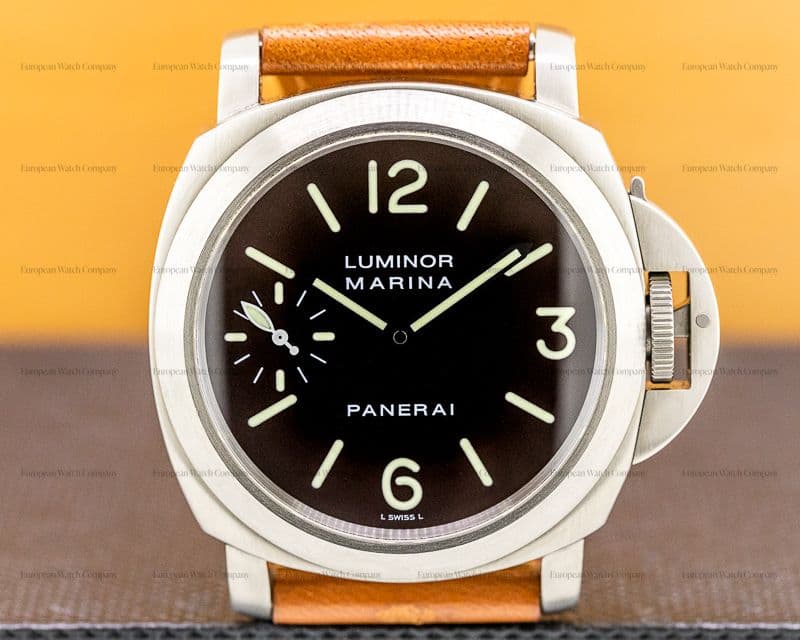 Panerai Luminor Marina Black Dial Titanium 
