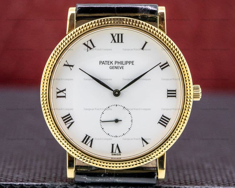 Patek Philippe Calatrava 18K Yellow Gold 