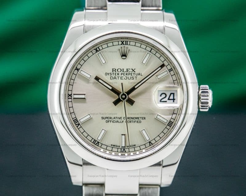Rolex Rolex Datejust Silver Index Dial 31MM