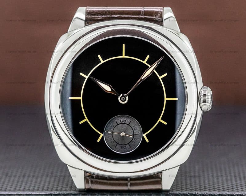 Laurent Ferrier Galet Square Micro-Rotor Boreal Black Dial SS