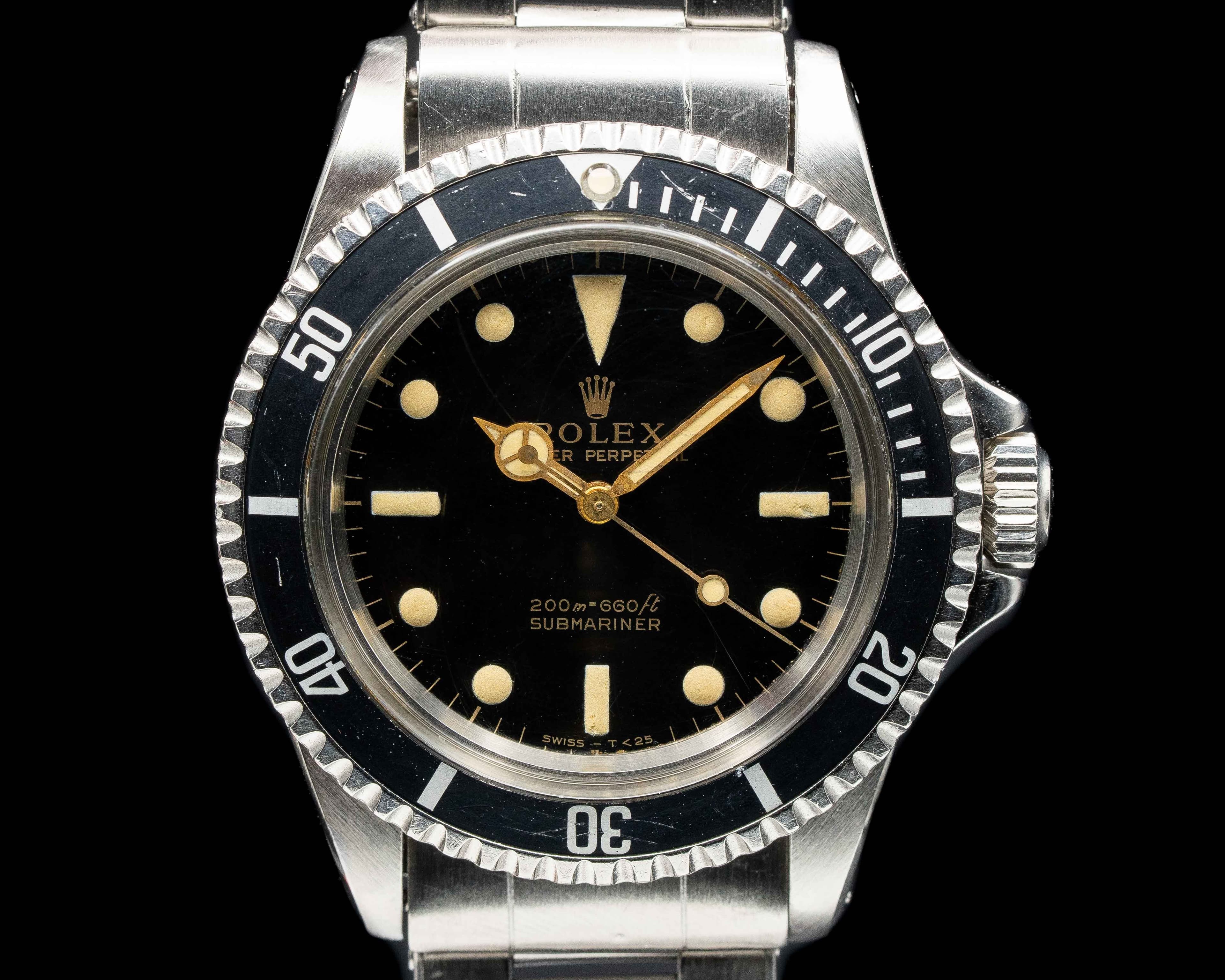 Rolex Gilt 5513 Submariner AMAZING DIAL Circa 1966