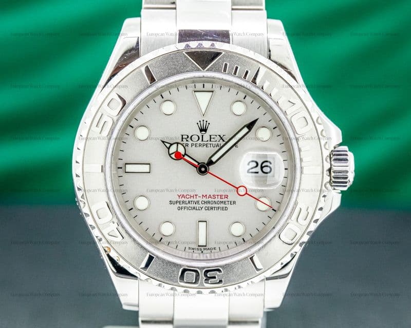 Rolex Yacht Master 16622 SS Platinum Bezel 40MM
