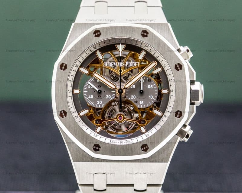 Audemars Piguet Royal Oak Tourbillon Chronograph Openworked "Material Good" Edition