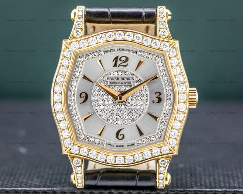 Roger Dubuis Sympathie 18K Rose Gold Diamonds 35MM
