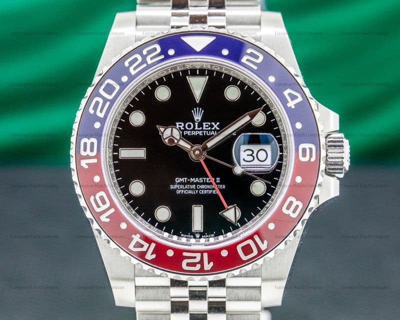 Rolex GMT Master II Ceramic 126710 "Pepsi" SS / Jubilee 2020 UNWORN
