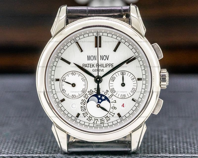Patek Philippe Perpetual Calendar 5270G Chronograph 18K White Gold