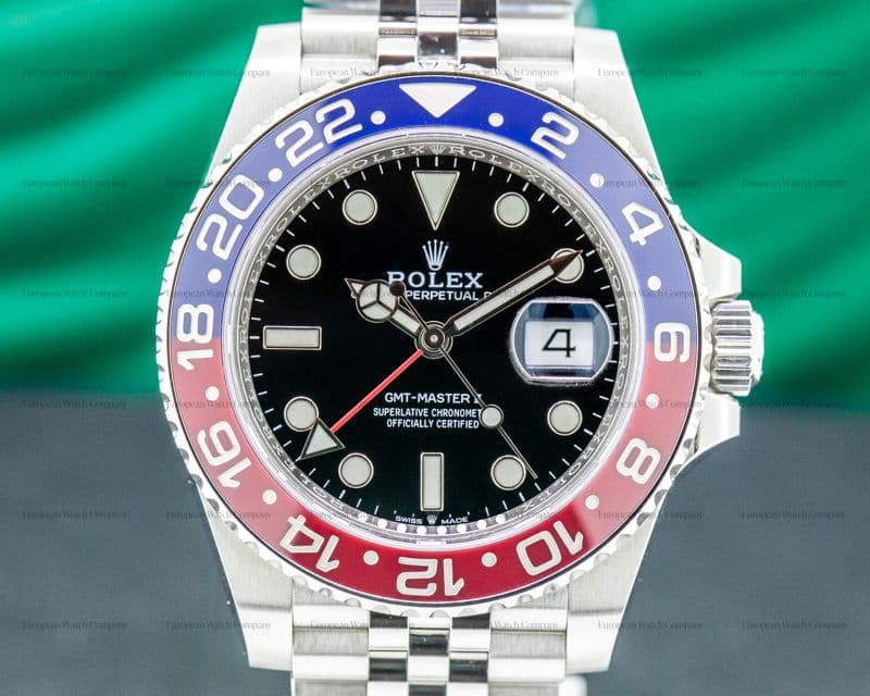 Rolex GMT Master II Ceramic 126710 "Pepsi" SS / Jubilee 