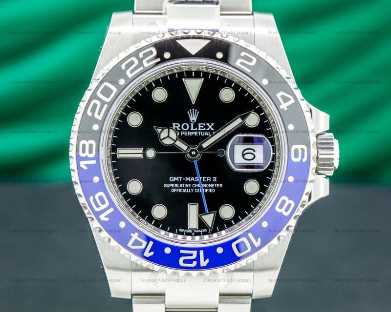 Rolex GMT Master II 116710 Ceramic "Batman" SS UNWORN