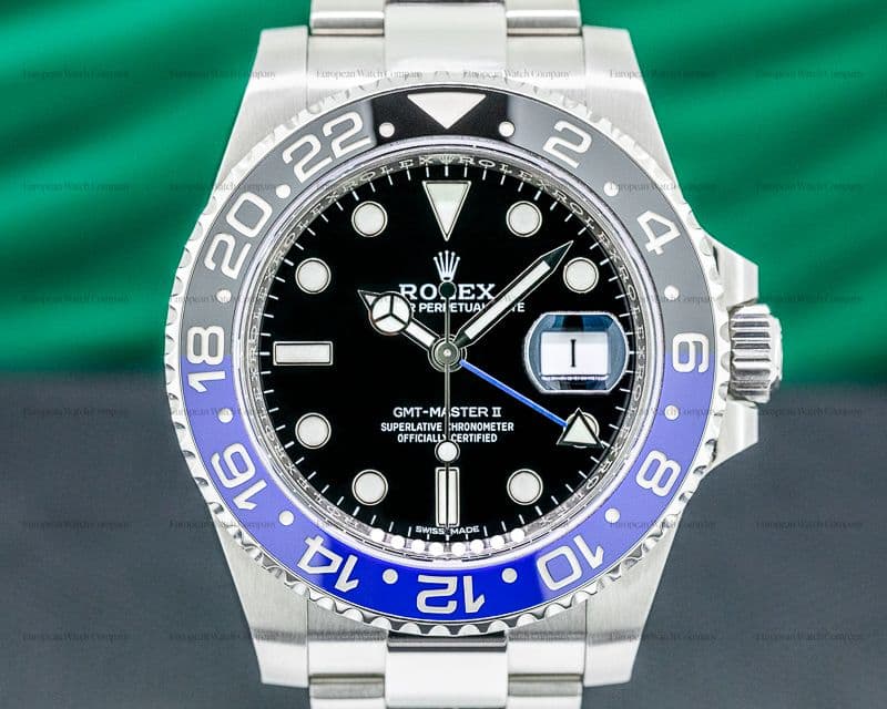 Rolex GMT Master II 116710 Ceramic "Batman" SS  