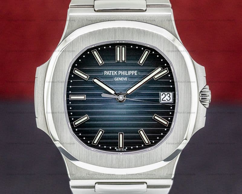 Patek Philippe Jumbo Nautilus Blue Dial SS 2019