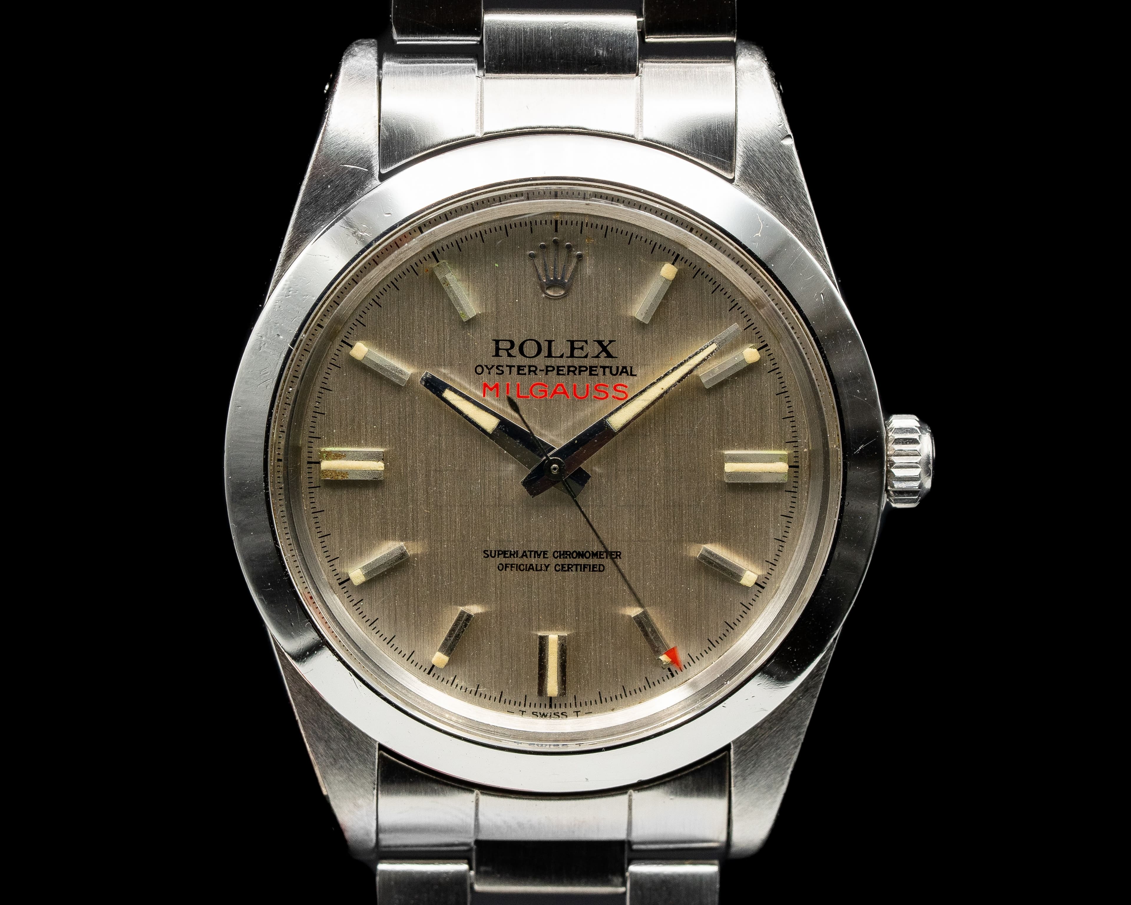 Rolex Vintage Milgauss Silver Dial
