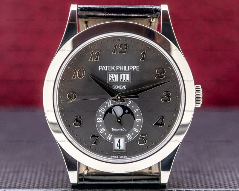 Patek Philippe Annual Calendar 5396G Grey Dial TIFFANY & CO