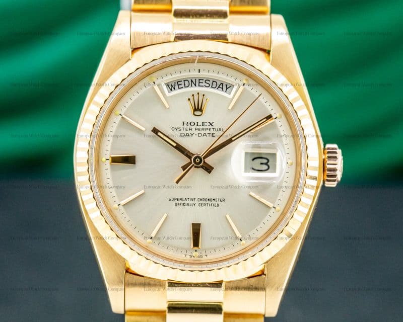 Rolex Oyster Perpetual Day Date 1803 18K Rose Gold NICE