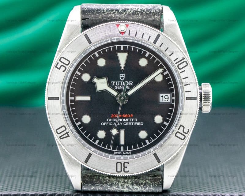 Tudor Tudor Heritage Black Bay 41 BLACK SS / Aged Leather 