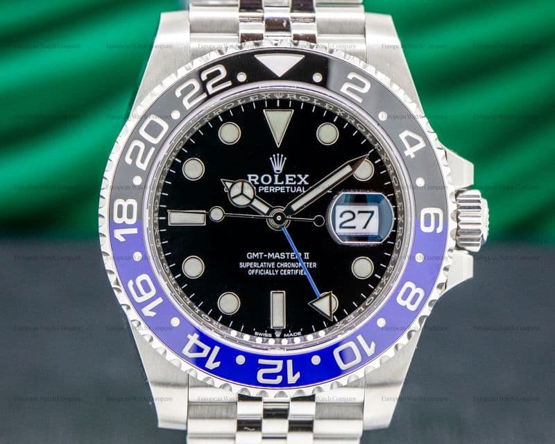 Rolex GMT Master II 126710 Ceramic "Batman" SS / Jubilee UNWORN