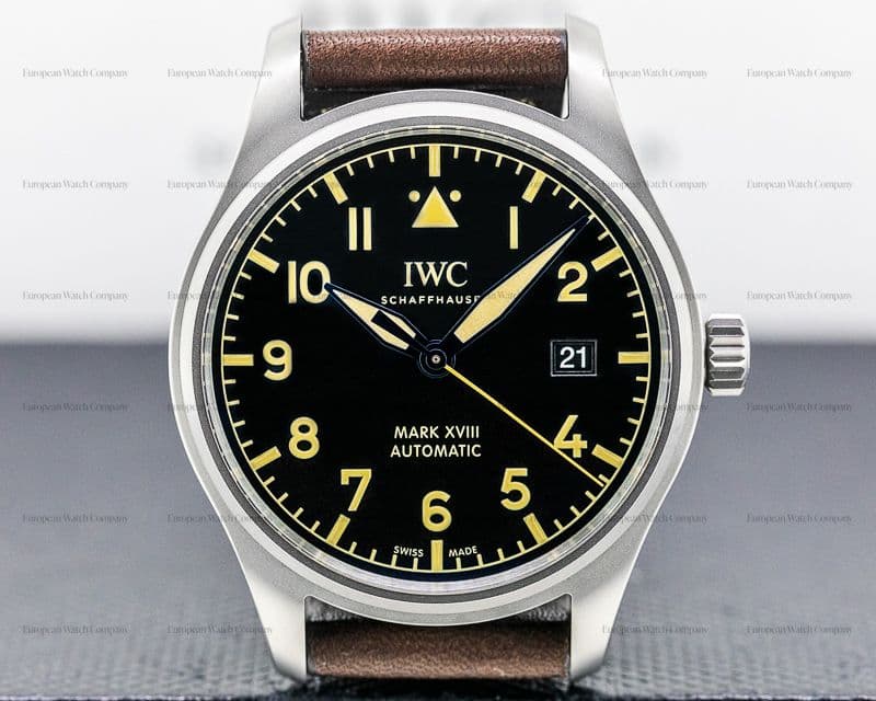 IWC Mark XVIII Heritage Black Dial Titanium