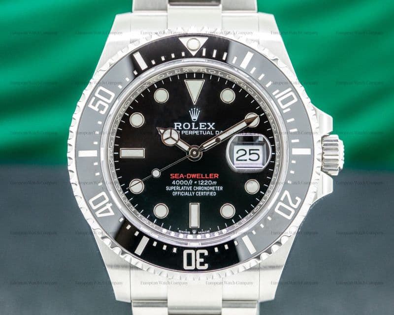 Rolex Sea Dweller 126600 RED 43mm SS UNWORN