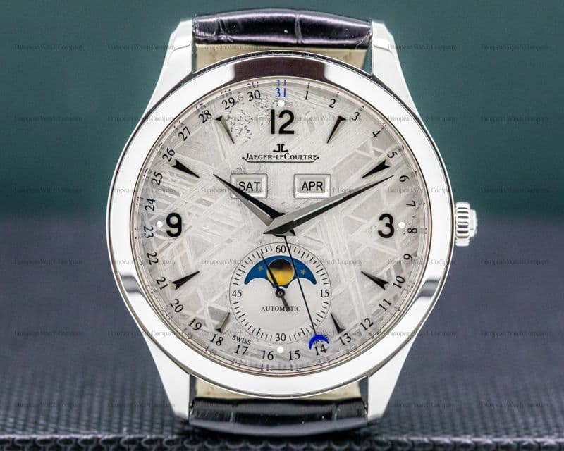 Jaeger LeCoultre Master Calendar Meteorite Dial SS 
