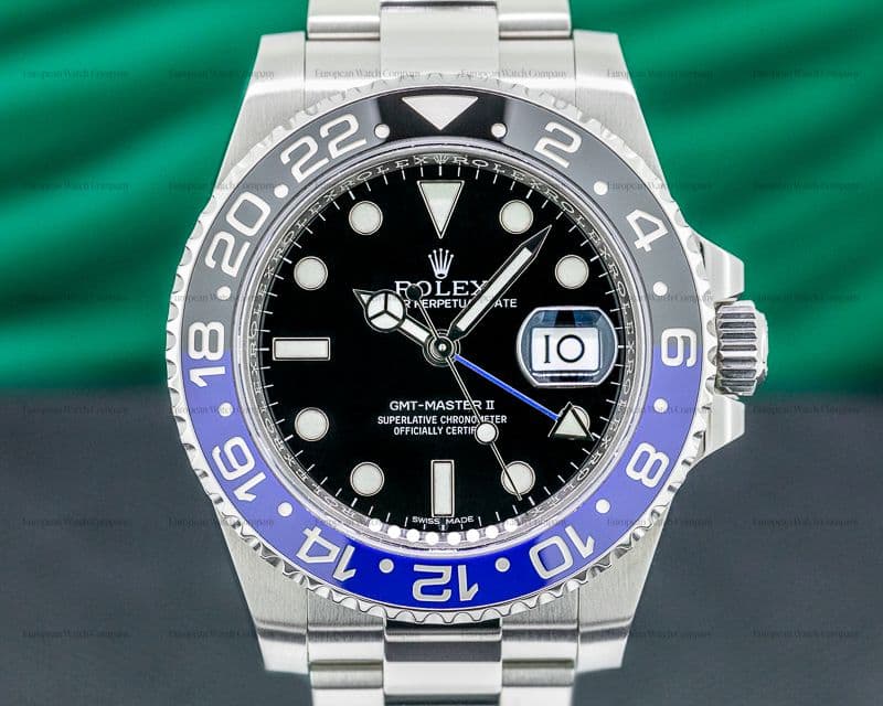 Rolex GMT Master II 116710 Ceramic "Batman" SS 