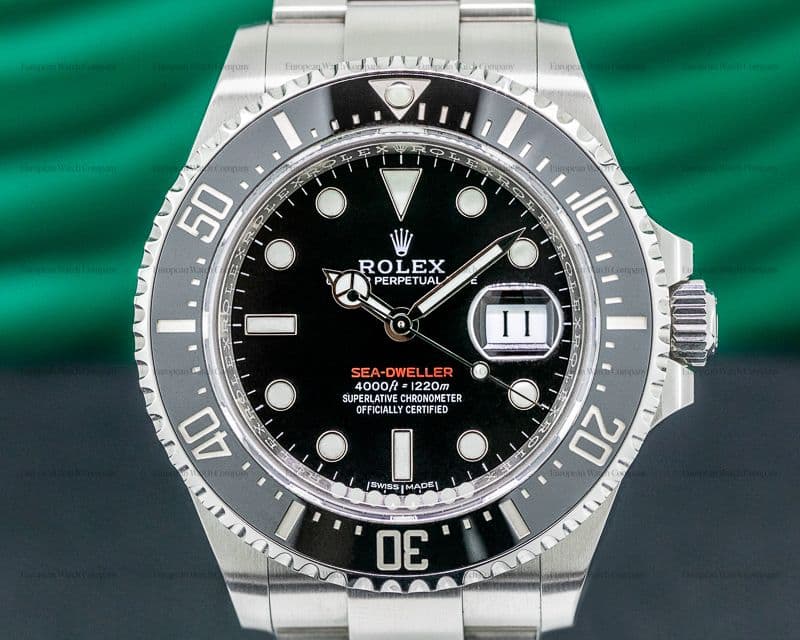Rolex Sea Dweller 126600 RED 43MM SS 
