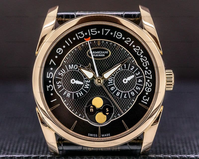 Parmigiani Parmigiani Fleurier Tonda Quator 18k Rose Gold